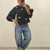 Blazer ELISABETH nero