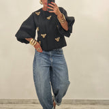 Blazer ELISABETH nero