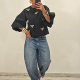 Blazer ELISABETH nero