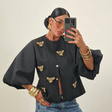 Blazer ELISABETH nero