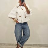 Blazer ELISABETH bianco