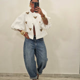 Blazer ELISABETH bianco