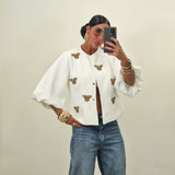 Blazer ELISABETH bianco