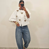 Blazer ELISABETH bianco