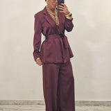 Coordinato  ELLEN bordeaux