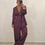 Coordinato  ELLEN bordeaux