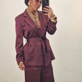 Coordinato  ELLEN bordeaux