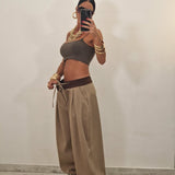 Pantalone TEDDY taupe