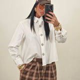 Pantalone BOB  quadri marrone