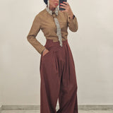 Pantalone TOM bordeaux