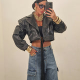 Chiodo in ecopelle ANNIE