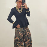 Jeans MOCHY camouflage