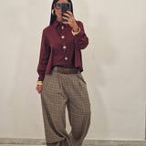 Camicia LUCE bordeaux