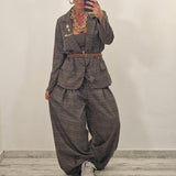 Coordinato JULIA marrone