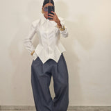SORAYA light blue shirt PRICE (Copy) (Copy)