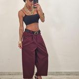 SAMIRA trousers plum PRICE (Copy) (Copy) (Copy) (Copy) (Copy)