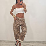 Jeans SABRY leopardato