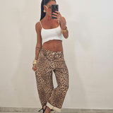Jeans SABRY leopardato