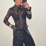 Pantalone PETALO nero