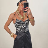 Body LUCREZIA zebrato