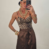 Body LUCREZIA leopardato
