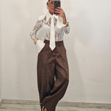 Pantalone PETALO marrone
