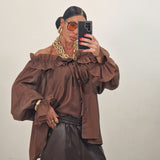 Camicia MARGOT marrone