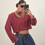Maglia ROBY bordeaux