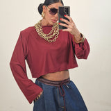 Maglia ROBY bordeaux