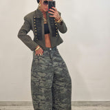 Blazer KOREAN verde militare