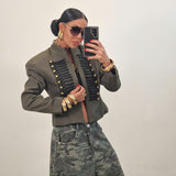 Blazer KOREAN verde militare