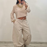 Pantalone CANADA avorio