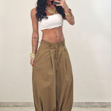 Pantalone CHLOE verde oliva