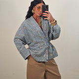 Kimono BRIGITTE blu chiaro