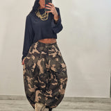 Pantalone JAM camouflage verde