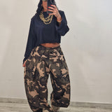 Pantalone JAM camouflage verde