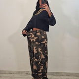 Pantalone JAM camouflage verde