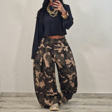 Pantalone JAM camouflage verde