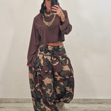 Pantalone JAM camouflage marrone