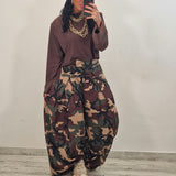 Pantalone JAM camouflage marrone