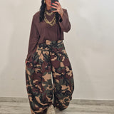 Pantalone JAM camouflage marrone