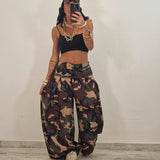 Pantalone JAM camouflage marrone