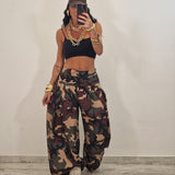 Pantalone JAM camouflage marrone