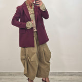 Blazer SELEN bordeaux