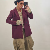 Blazer SELEN bordeaux