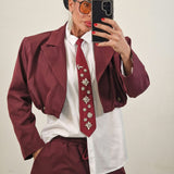 Cravatta KELLY bordeaux