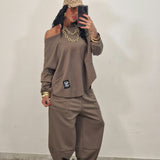 Coordinato/tuta BEN taupe