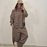Coordinato/tuta BEN taupe