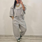 Coordinato/tuta LAB grigio