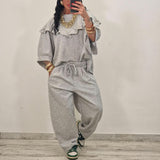 Coordinato/tuta LAB grigio